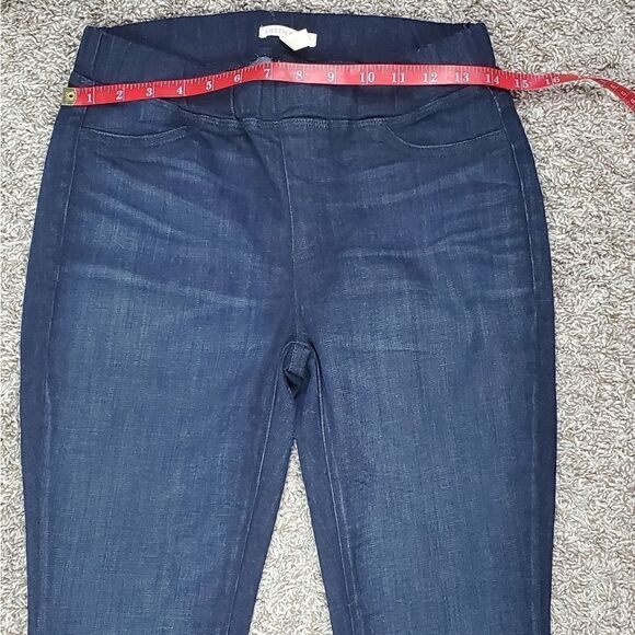 Eileen Fisher Blue Organic Cotton Jeggings - Picture 4 of 6